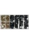 Savisriegių ir U-tipo klipsų rinkinys | 170 vnt. (YT-06780)